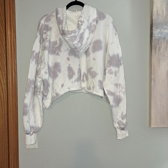 Playboy x Misguided Stone Tie Dye Hoodie Sweater - Picture 7 of 9